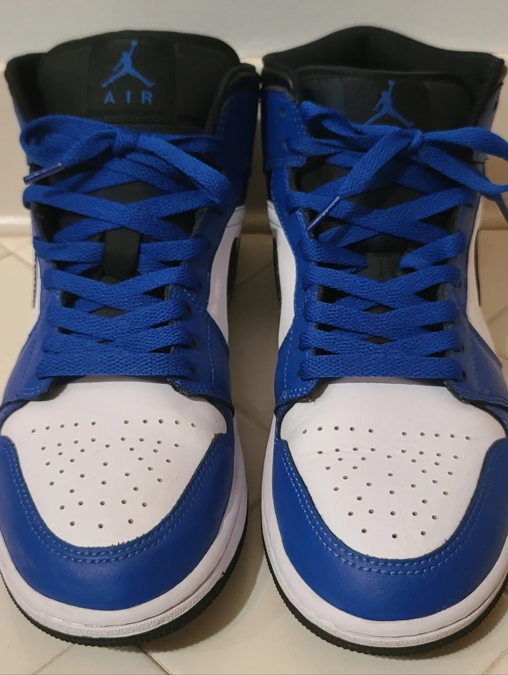 Jordan 1 Mid Game Royal Men's Size 8.5 - Picture 2 of 7